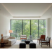 Aluminum alloy glass door