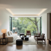 Aluminum alloy glass door
