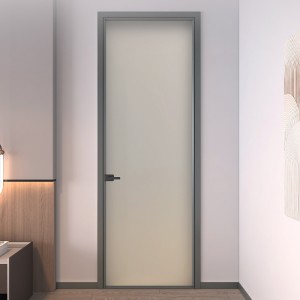 アルミ合金トイレカセメントドア：耐久性とスタイルを二次元ヒンジと組み合わせる
